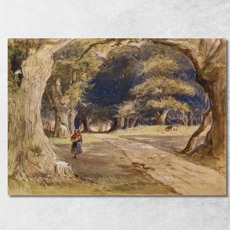 La Zingara Sir John Everett Millais quadro stampa su tela
