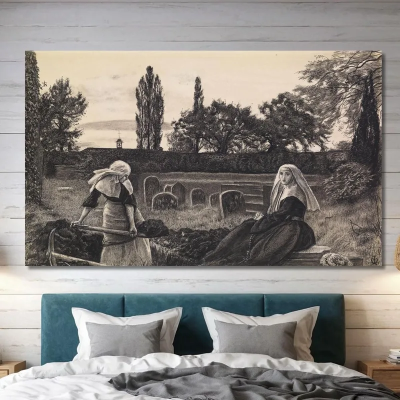 La Valle Del Riposo – Studio Finito Sir John Everett Millais
