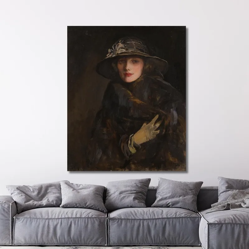 Una Dama De Marrón Sir John Lavery