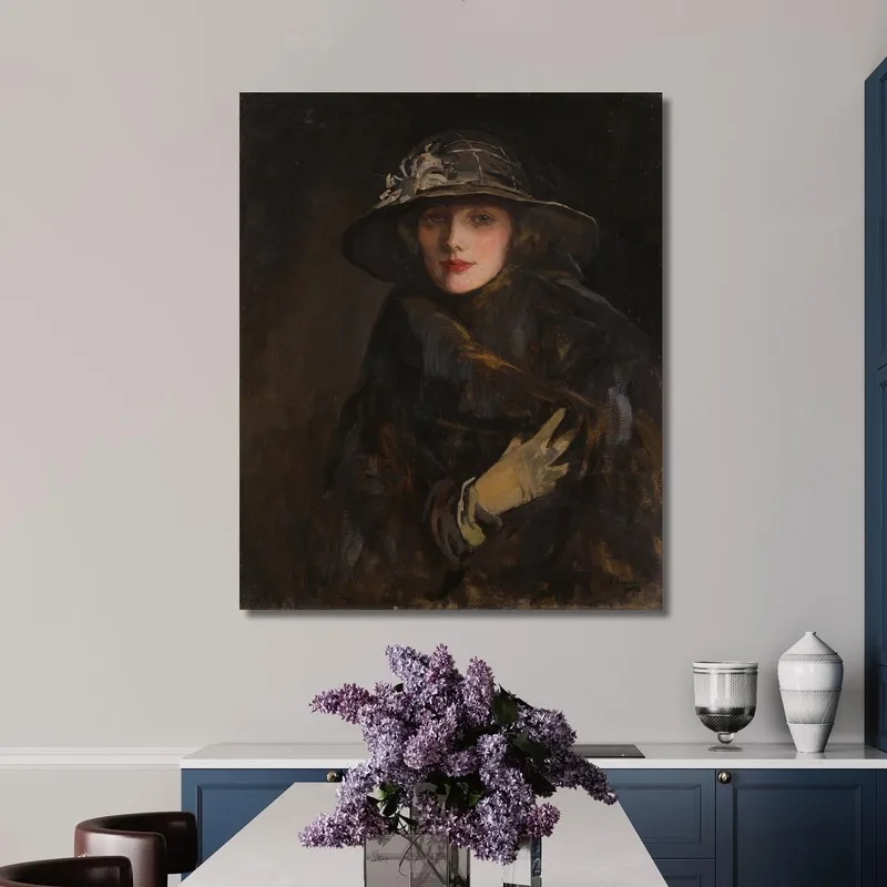 Una Dama De Marrón Sir John Lavery