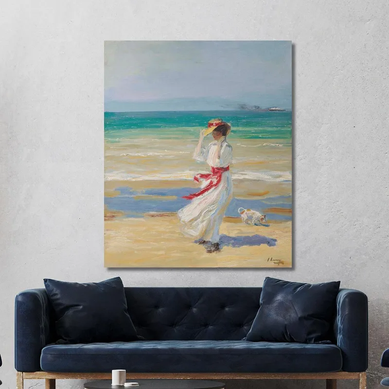 Une Journée Venteuse Sir John Lavery