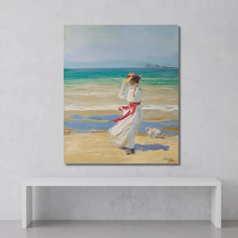 Une Journée Venteuse Sir John Lavery