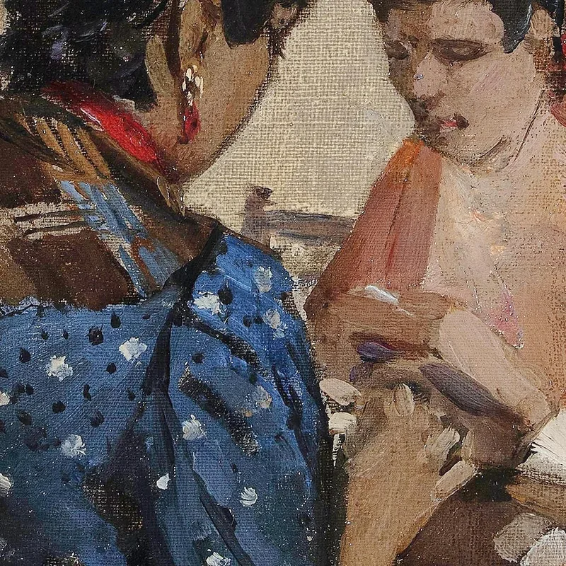 Cigarette Makers In Seville Sir John Lavery