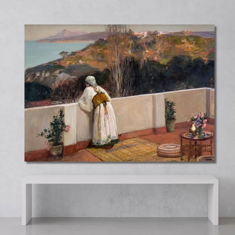 Evening Tangiers Sir John Lavery