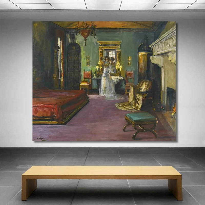 La Camera Da Letto Della Signora Rosen Sir John Lavery
