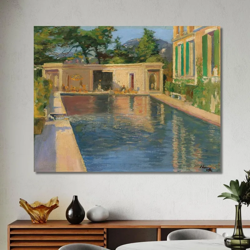 Swimming Pool Southern France Sir John Lavery