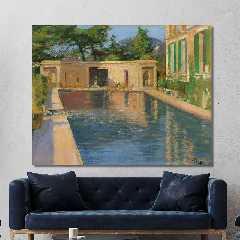 Swimming Pool Southern France Sir John Lavery