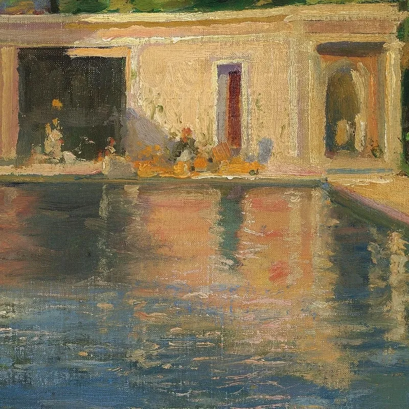 Swimming Pool Southern France Sir John Lavery