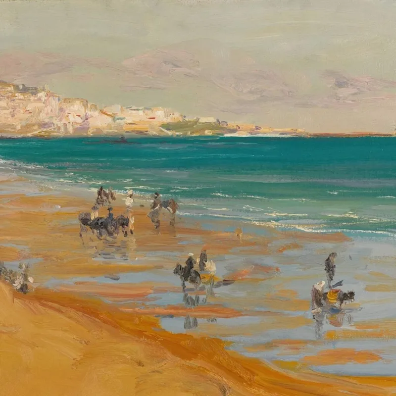 La Playa Tangier Sir John Lavery