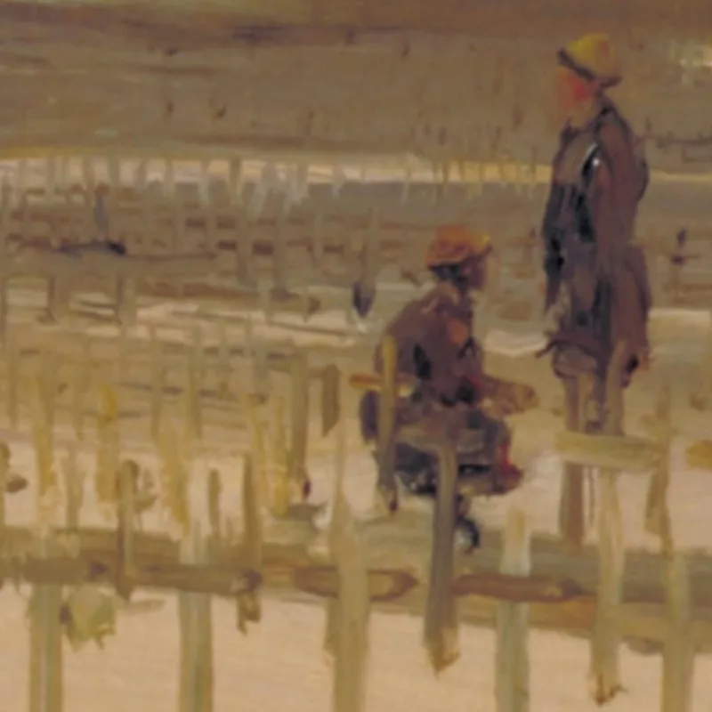 The Cemetery Etaples 1919 Sir John Lavery
