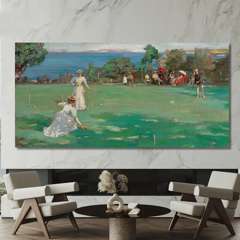 La Fiesta Del Croquet Sir John Lavery