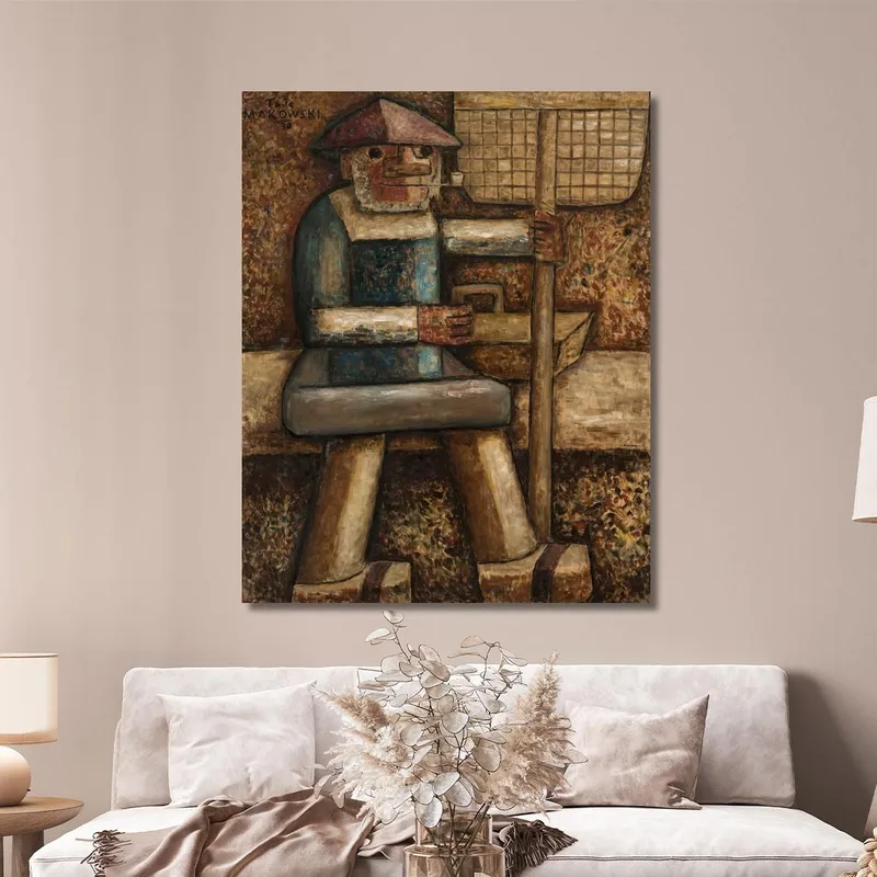 Fisherman Tadeusz Makowski