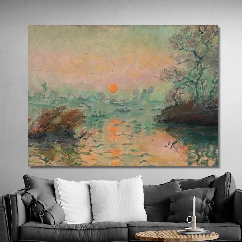 Paesaggio Al Tramonto Tadeusz Makowski