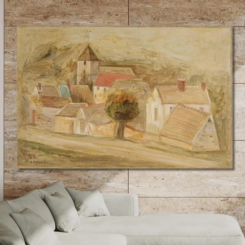 Little Town Tadeusz Makowski