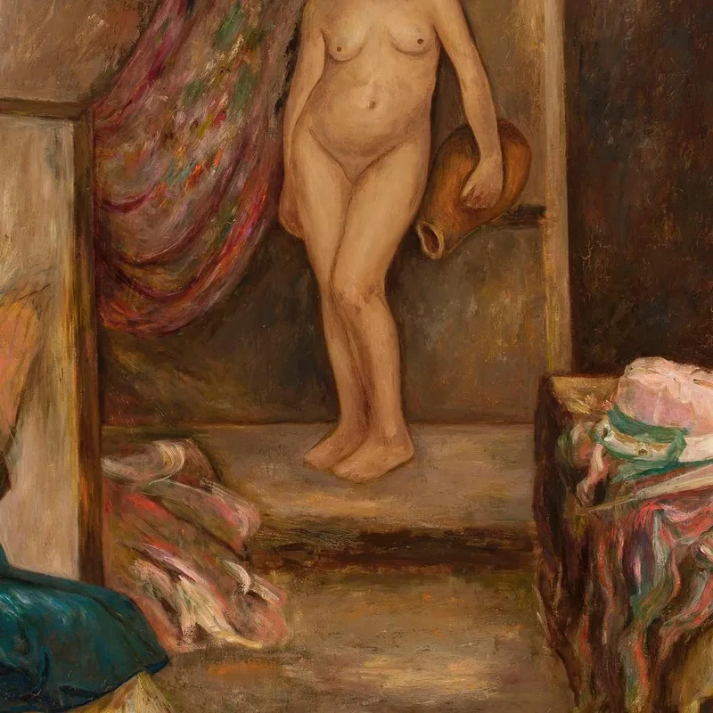 Pittore E Modella Tadeusz Makowski