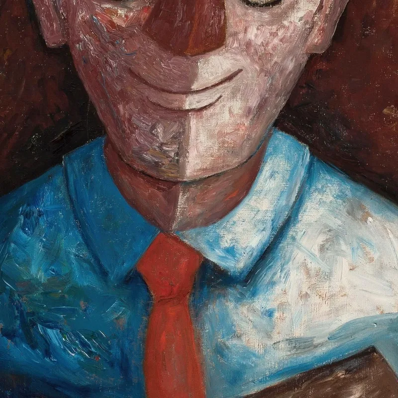 Portrait Of A Man With A Palette – Jacques Gotkowski Tadeusz Makowski