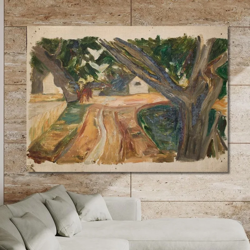 Alberi Lungo La Strada Tadeusz Makowski