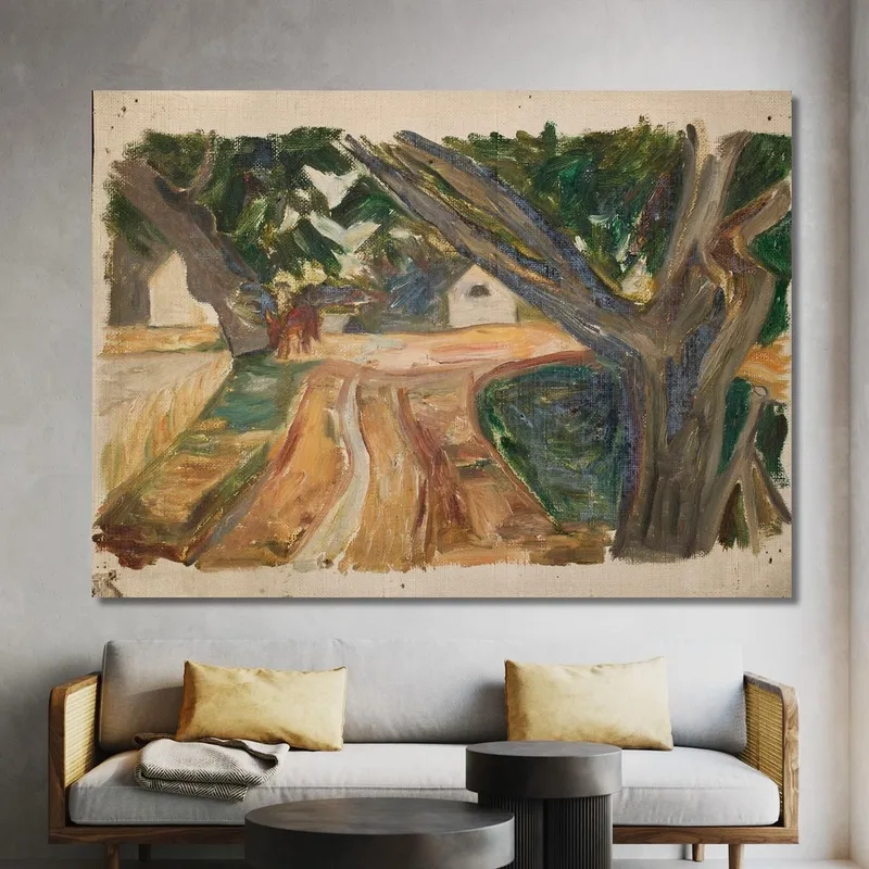 Alberi Lungo La Strada Tadeusz Makowski