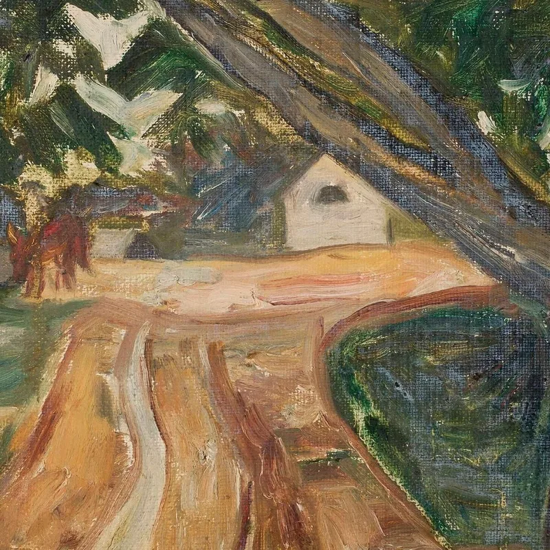 Alberi Lungo La Strada Tadeusz Makowski