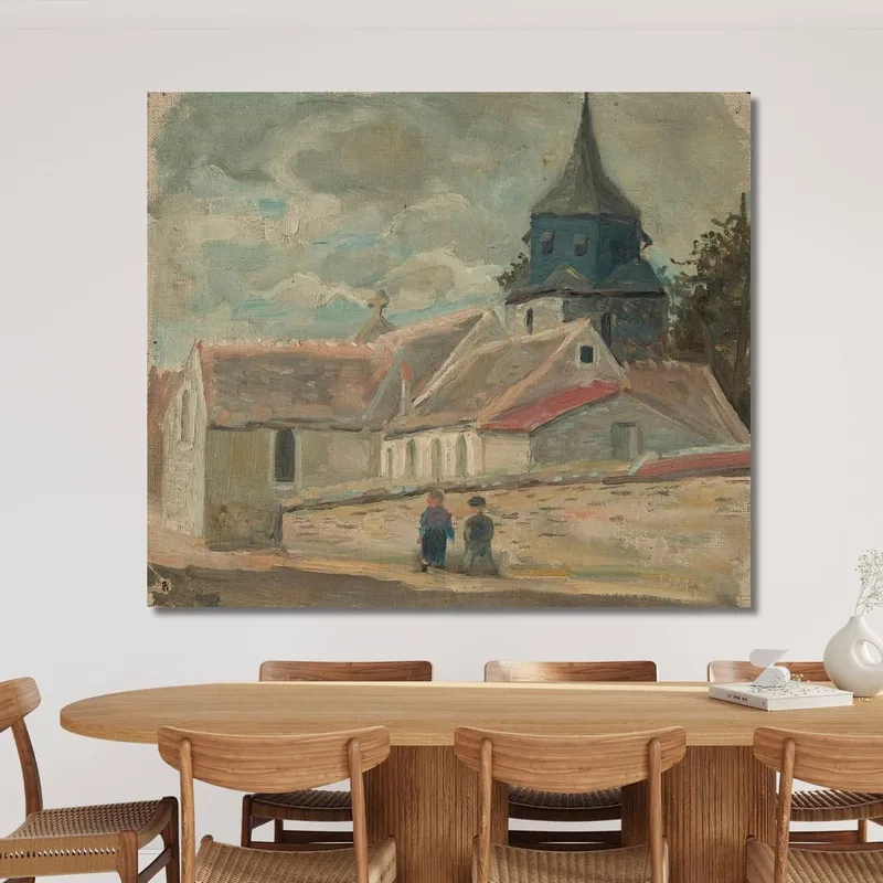Piccola Chiesa Di Villaggio A Breuilpont Tadeusz Makowski
