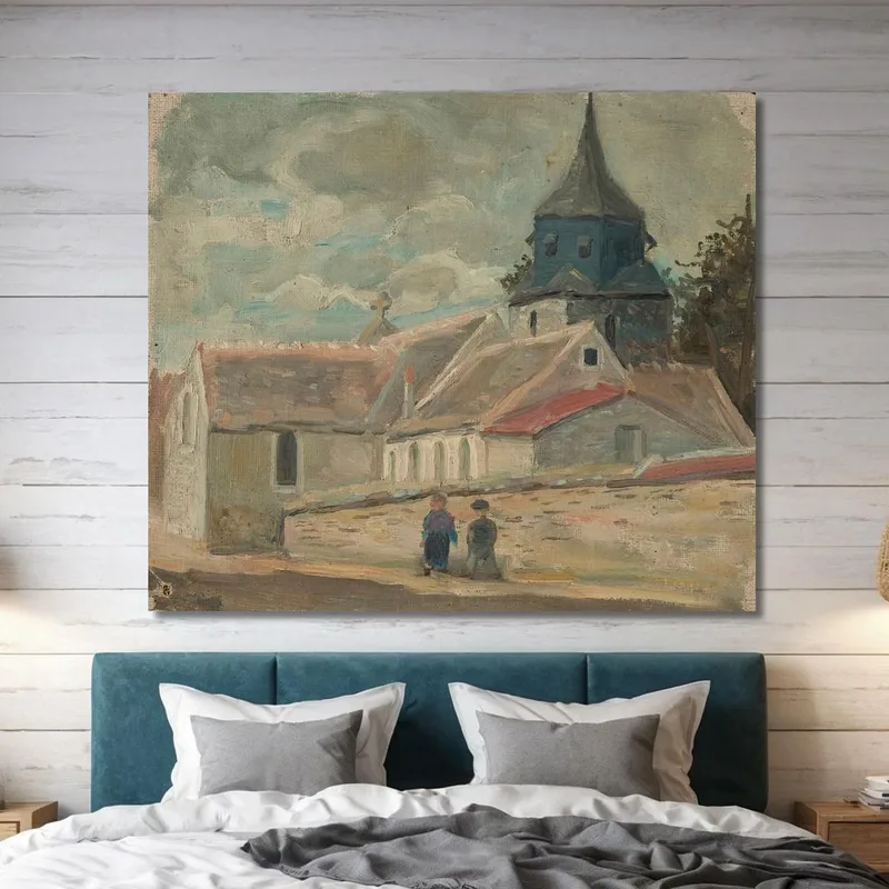 Piccola Chiesa Di Villaggio A Breuilpont Tadeusz Makowski