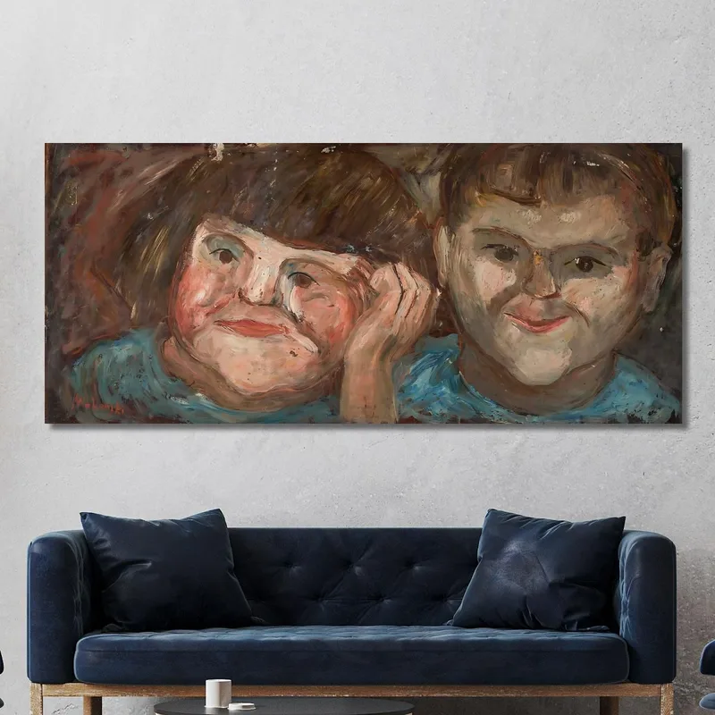 Two Children Tadeusz Makowski