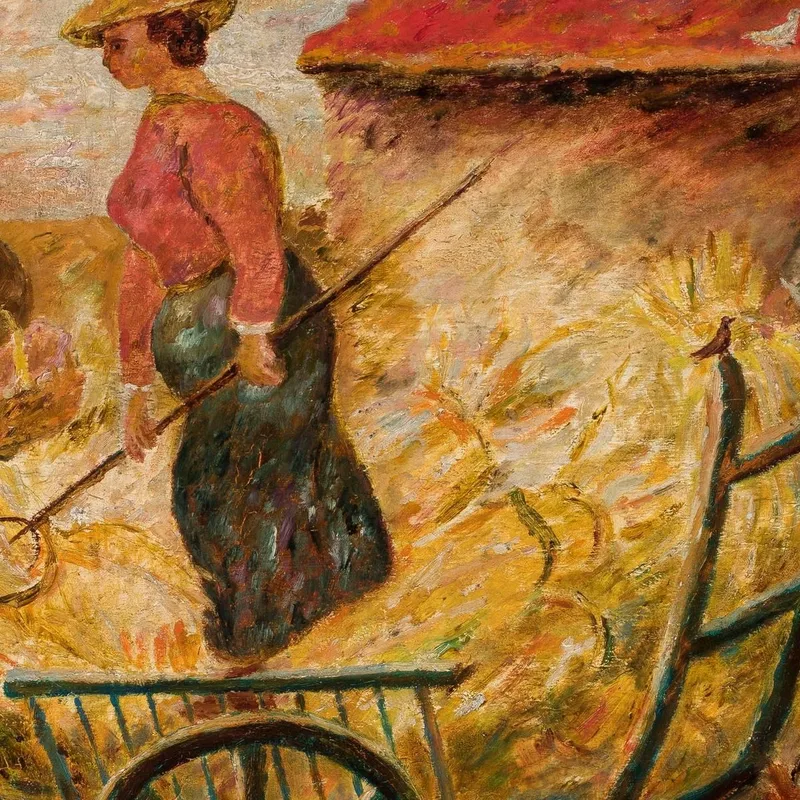 Zwozenie Zboza (Título Original) Tadeusz Makowski