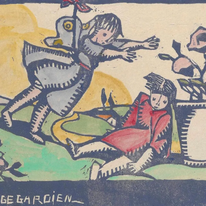 Lange Gardien' Ange Gardien Tadeusz Makowski