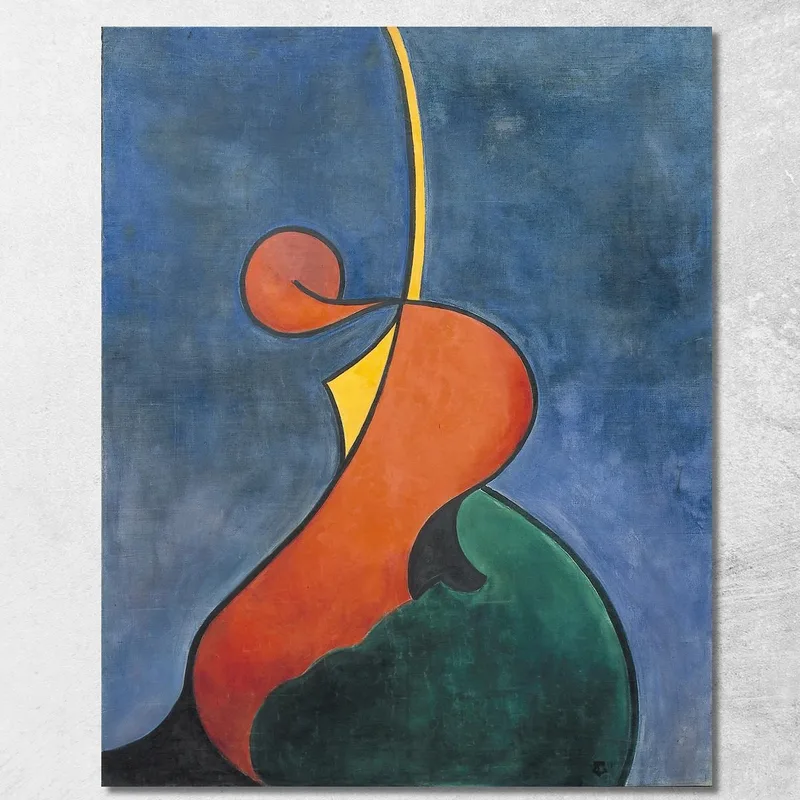 Mouvement Héroïque Theo van Doesburg tableau impression sur toile