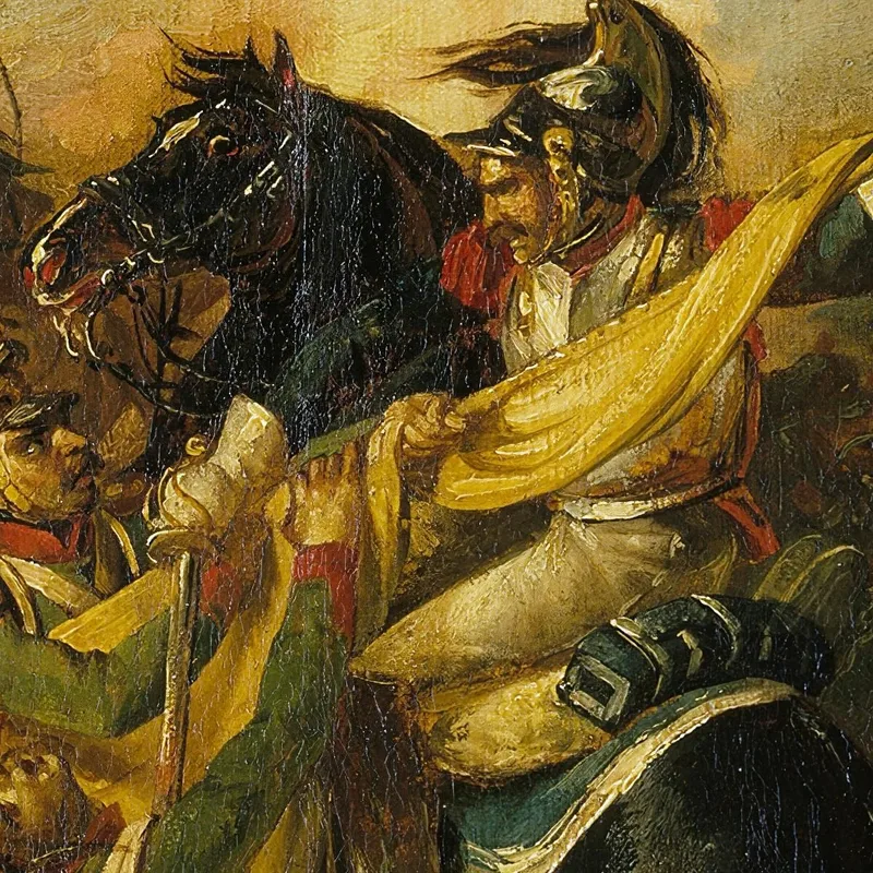 Una Carga De Coraceros Théodore Géricault
