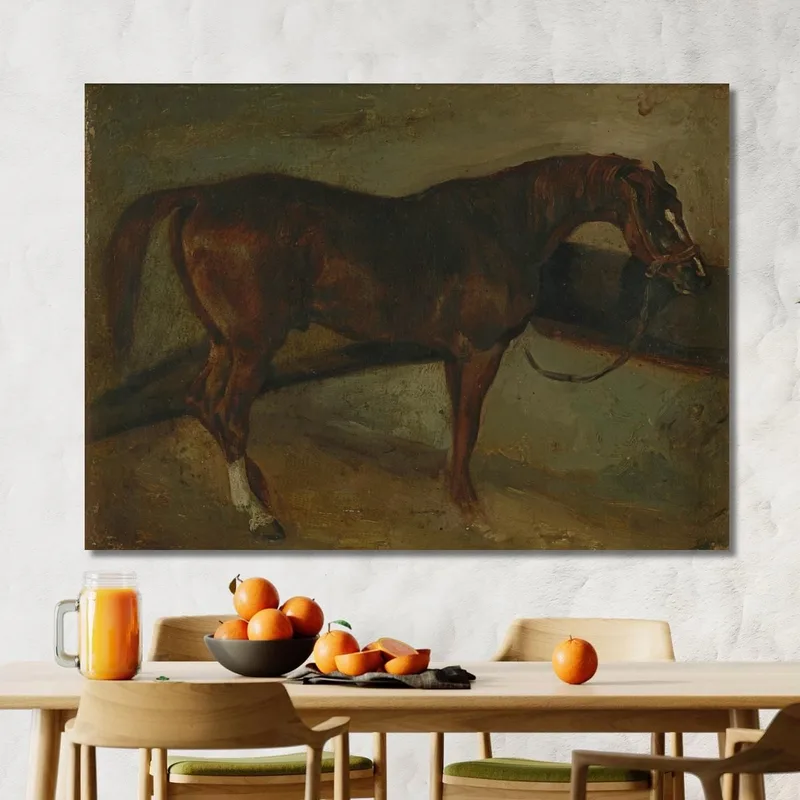 Caballo Marrón Théodore Géricault