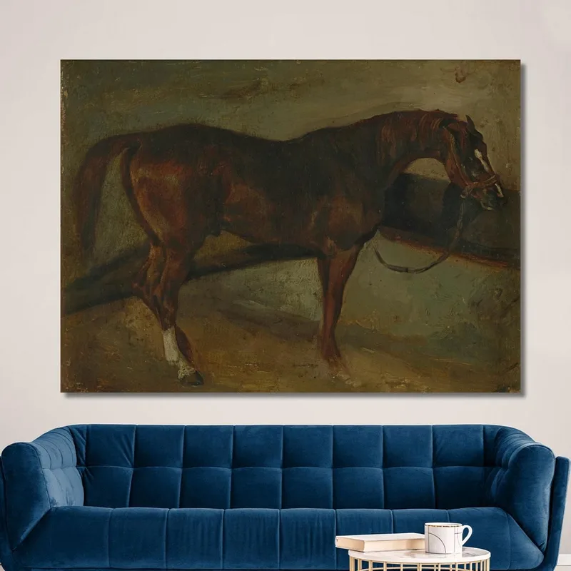 Caballo Marrón Théodore Géricault
