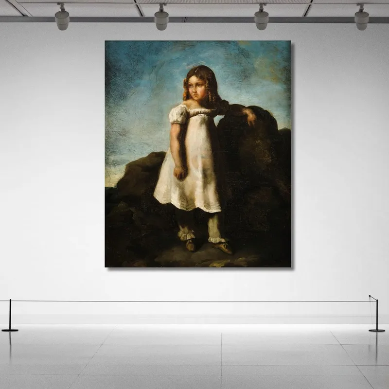 Elisabeth Dedreux Da Bambina In Campagna Théodore Géricault