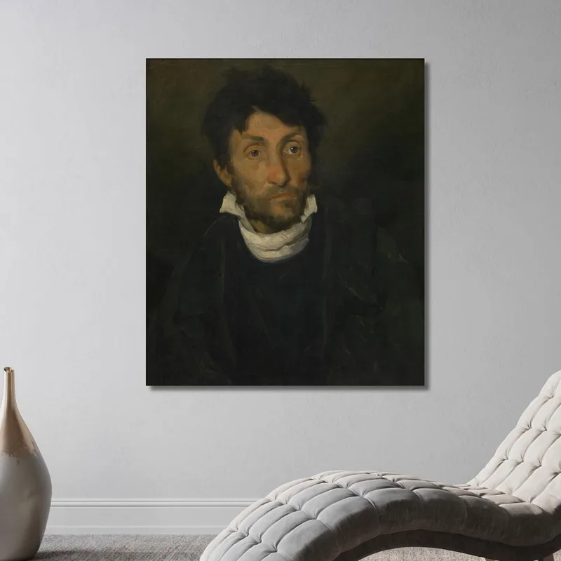 Ritratto Di Un Cleptomane Théodore Géricault