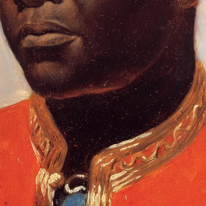 Portrait D'Un Nègre Théodore Géricault