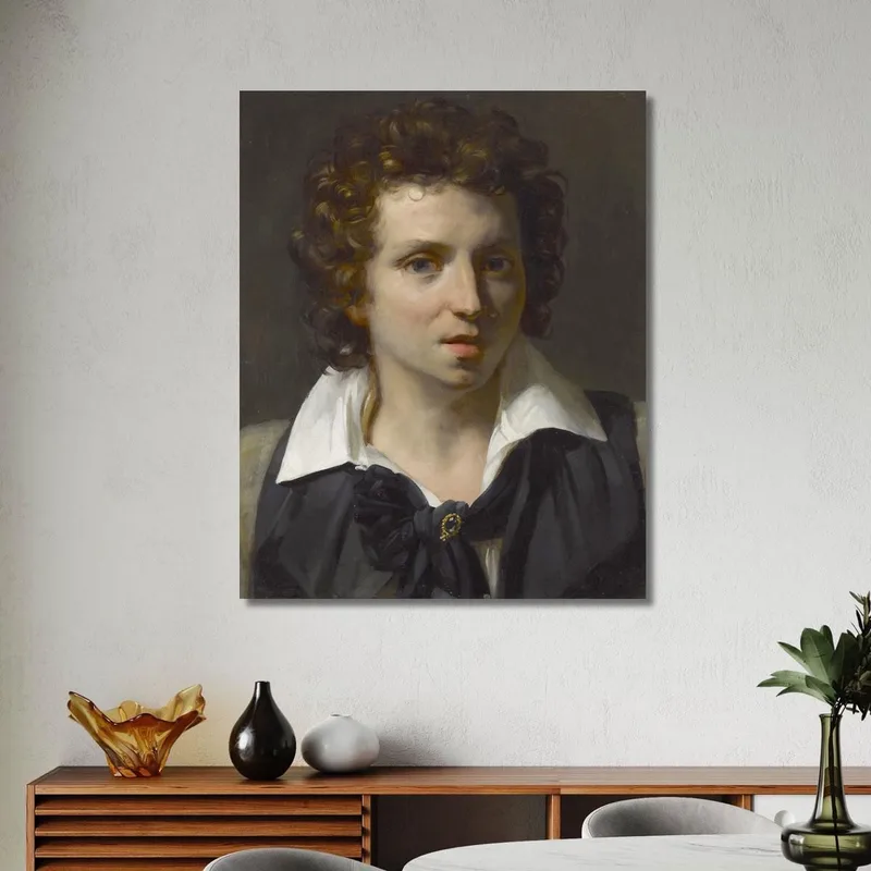 Portrait D'Un Jeune Homme Théodore Géricault