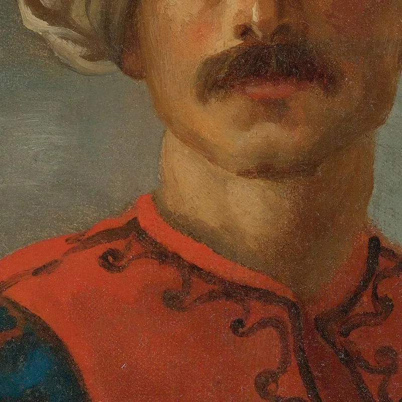 Portrait De Mameluck Le Mamelouk De La Galerie D'Orléans Théodore Géricault