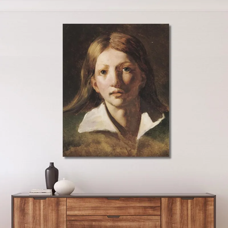 Portrait Study Of A Youth Théodore Géricault