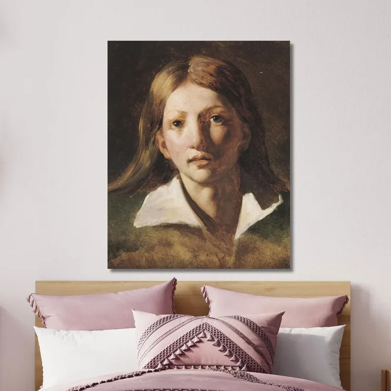 Portrait Study Of A Youth Théodore Géricault