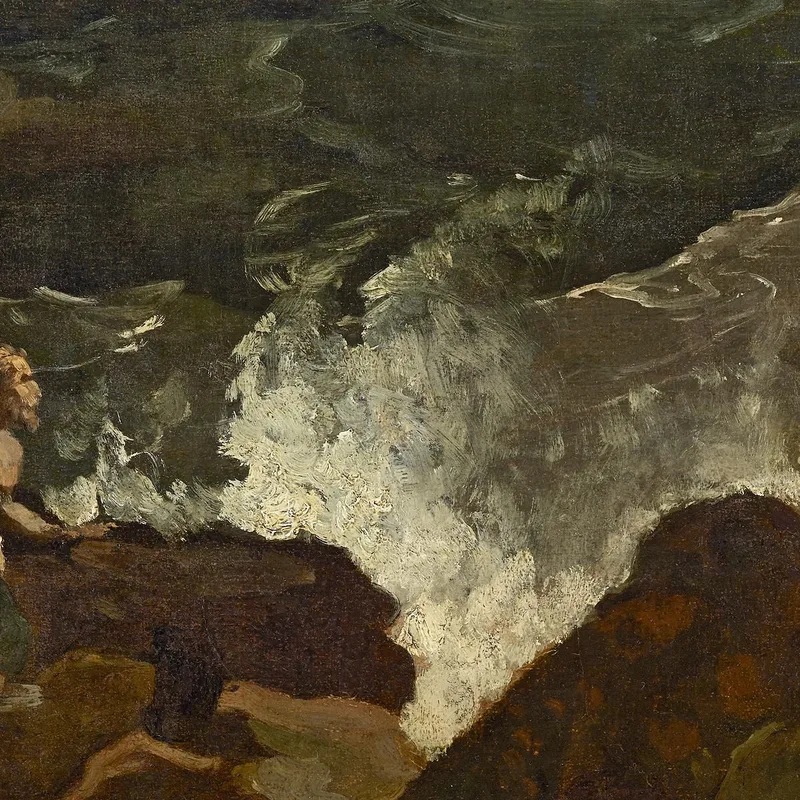 Naufragato Su Una Spiaggia La Tempesta Théodore Géricault