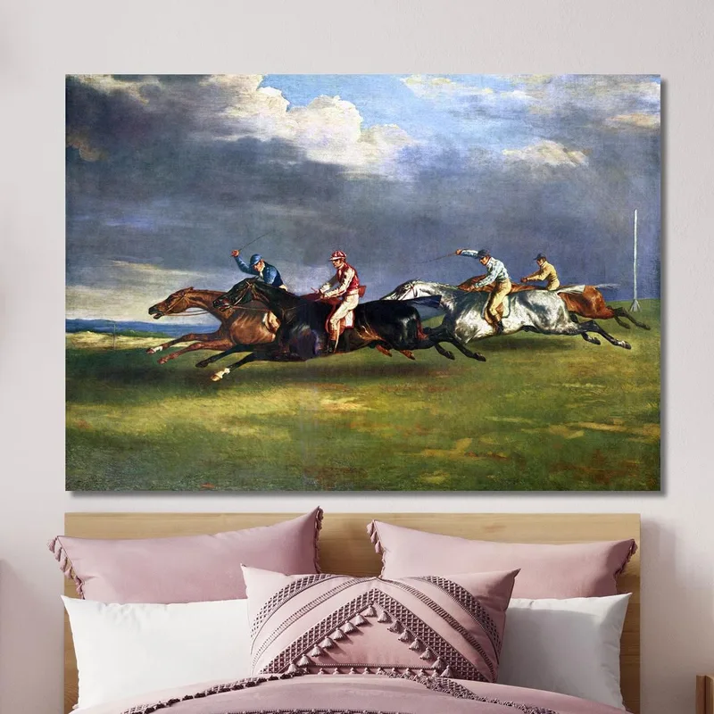 Il Derby Del 1821 A Epsom Théodore Géricault