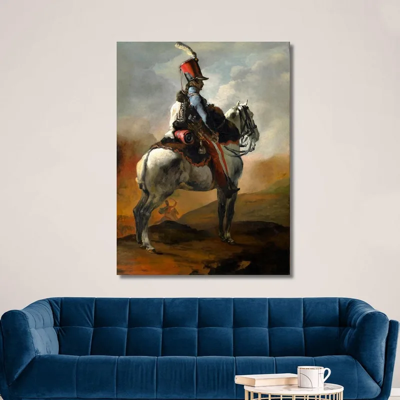 Trompettiste Des Hussards Théodore Géricault