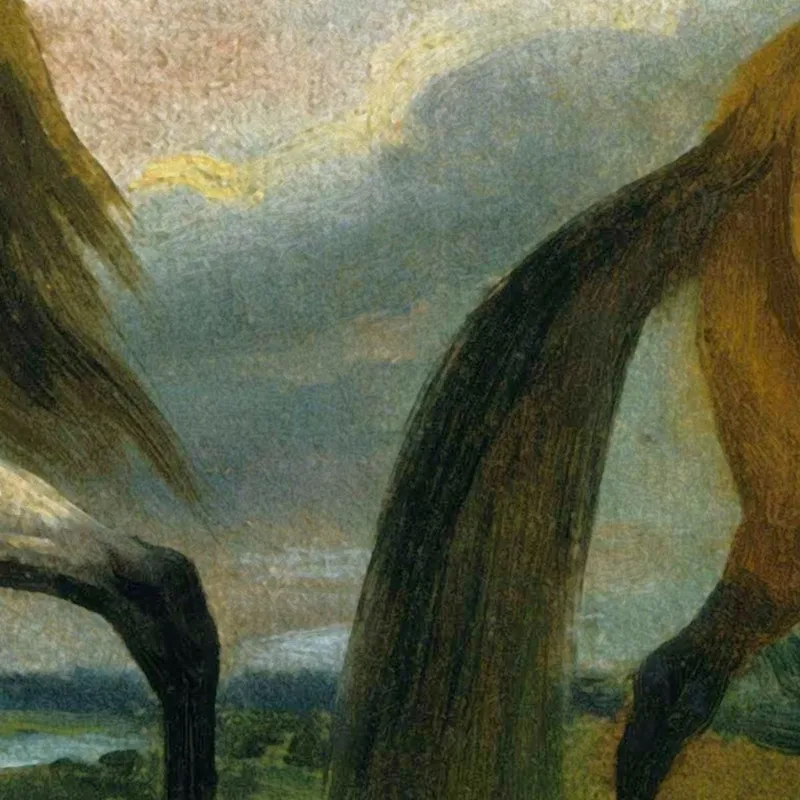 Deux Chevaux Théodore Géricault