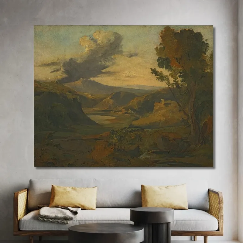 Paysages D'Auvergne Théodore Rousseau