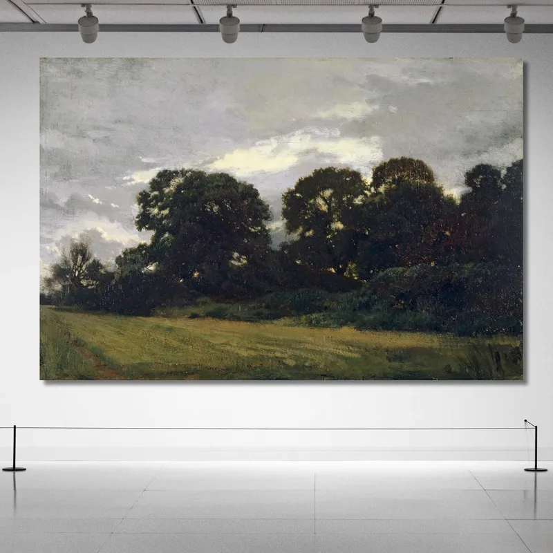 Paysage Avec Des Arbres Théodore Rousseau