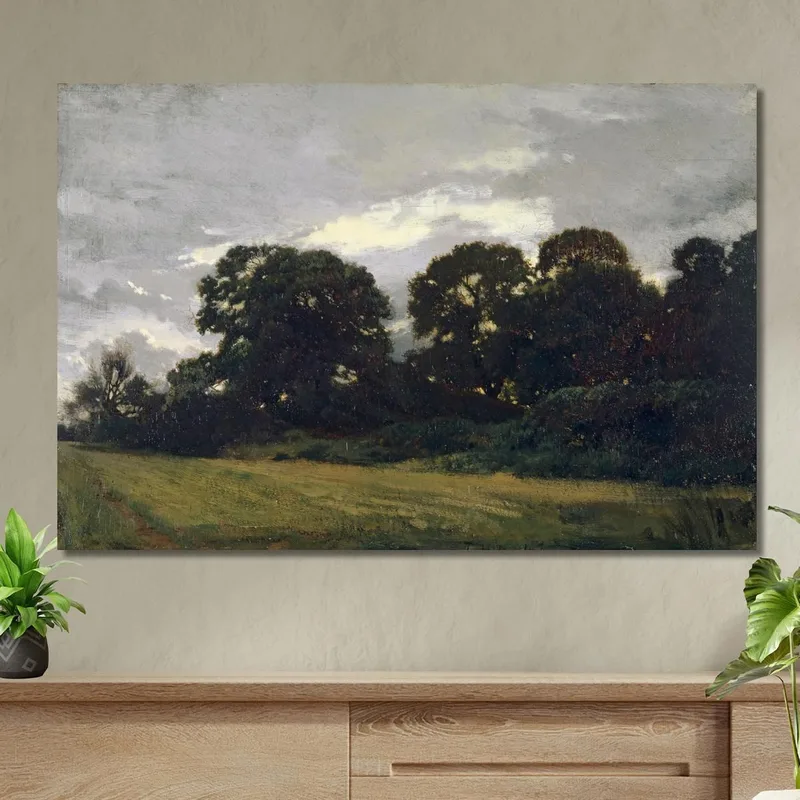 Paysage Avec Des Arbres Théodore Rousseau