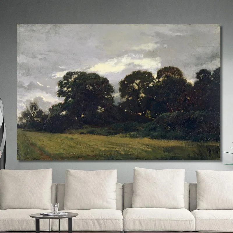 Paysage Avec Des Arbres Théodore Rousseau
