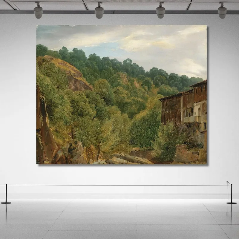 Paesaggio Dell'Alvernia 2 Théodore Rousseau