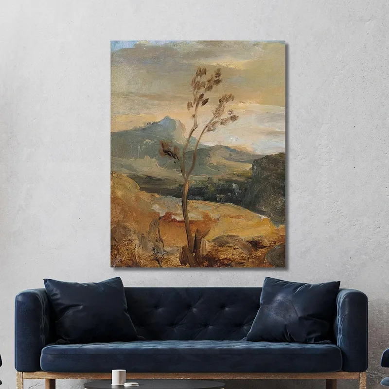 Paisaje De Auvernia Théodore Rousseau