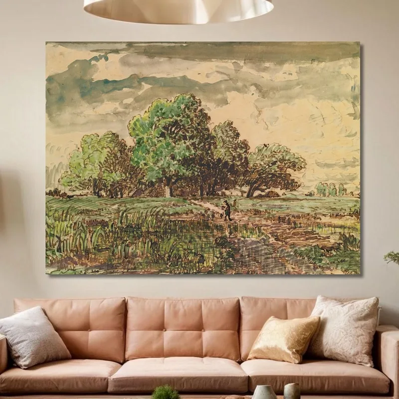 Regreso De Los Campos Théodore Rousseau